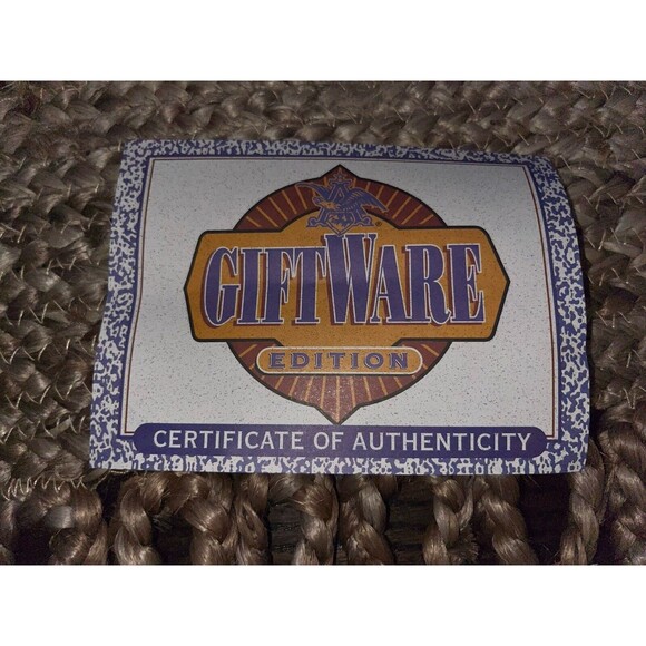 Vintage 2002 Budweiser Holiday Stein Beer‎ Mug "Guiding The Way Home" Christmas - Picture 7 of 9